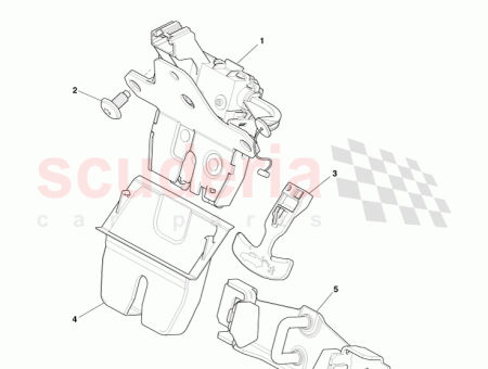 Photo of G CHE VERROU DE COUVERCLE DE COFFRE 6G43…