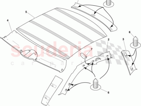 Photo of ASSEMBLAGE TRIM FRONT HEADER STD MICROPHONE 1R12 834812…