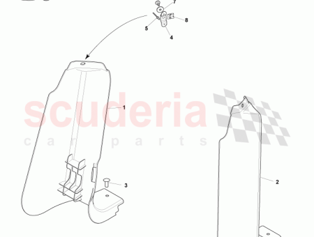 Photo of GARNITURE LAT RALE DE CAPOT C T GAUCHE…