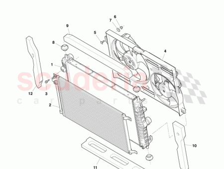 Photo of JOINT RADIATEUR SUP RIEUR 9G33 8N301…