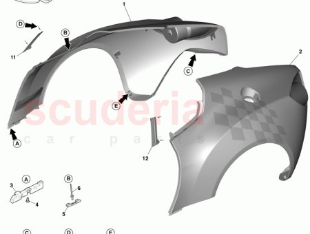 Photo of SUPPORT VITRE DE CUSTODE C T DROIT CY83…