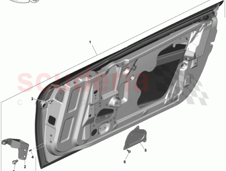 Photo of ENSEMBLE DE PORTE COMPLET C T GAUCHE CY83…