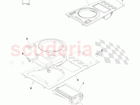 Photo of ENSEMBLE PANNEAU CENTRAL DE CONSOLE 4G43 045A76…