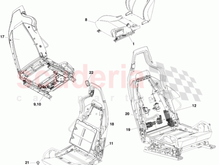 Photo of ASSISE DU SI GE AVANT C T GAUCHE…