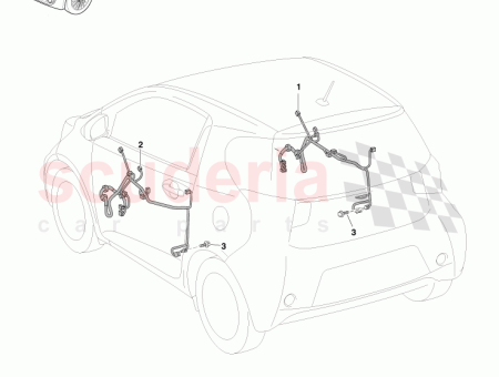 Photo of HARNAIS PORTE AVANT LHS CONDUITE DROITE 82152…