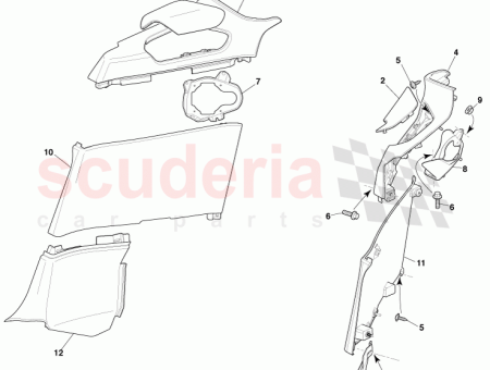 Photo of ASSEMBLY QUATER TRIM UPPER LEFT HAND SIDE 6G33…