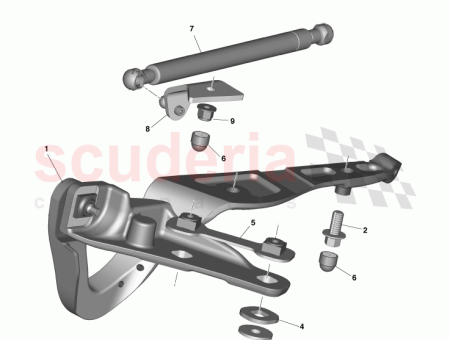 Photo of SUPPORT GOUJON SPH RIQUE DE COUVERCLE DE COFFRE…