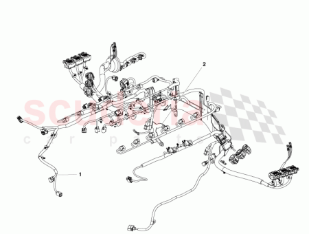 Photo of FAISCEAU DE C BLES MOTEUR AD23 12B637…