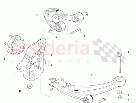 Photo of Front Suspension Arm Upper RH DG43 3084…