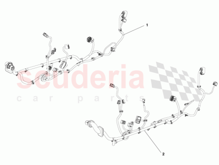 Photo of ASSEMBLAGE DU HARNAIS PORTE CONDUCTEUR CONDUITE GAUCHE 8D33…