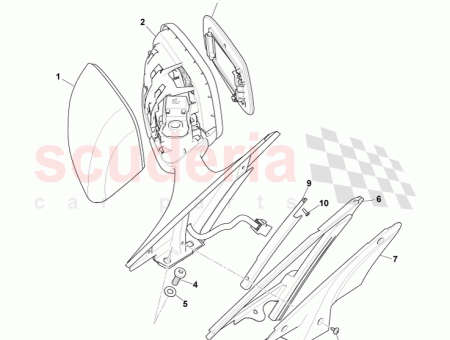 Photo of GLACE DE R TROVISEUR CONVEXE DROITE C T…