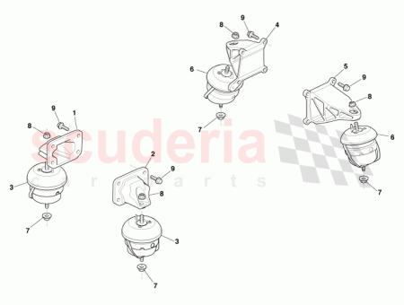 Photo of TRANSMISSION HYDRAMOUNT BG33 6068…