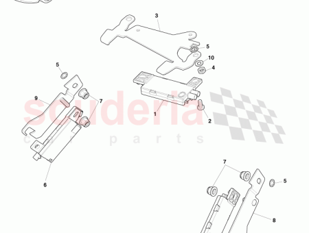 Photo of SUPPORT NACELLE DE PHARE CD33 18C987…