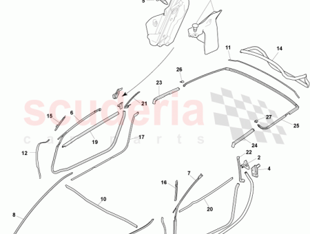 Photo of JOINT RABAT DE COFFRE 6G43 25902…