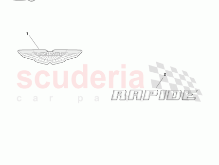 Photo of BADGE ARRI RE RAPIDE AD43 001B40…