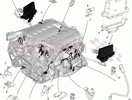 Photo of ENSEMBLE DE CAPTEURS COGNEMENT DU MOTEUR CD33 12A699…