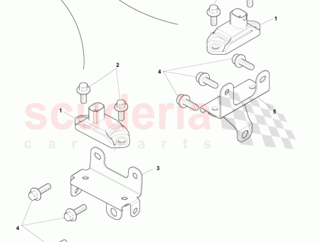 Photo of SUPPORT CARROSSERIE ACC SENS ED23 3C480…