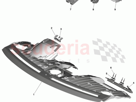 Photo of SUPPORT PORTE AIRBAG PASSAGER DOUBLE VERROUILLAGE CONDUITE DROITE…