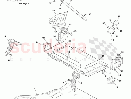 Photo of BRACE PANNEAU D ANGLE DU CORPS C T…