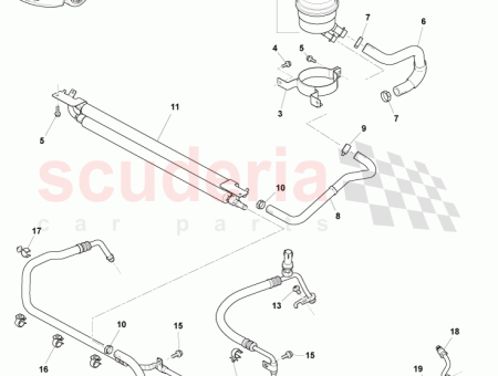 Photo of TUYAU RETOUR ENGRENAGE AU REFROIDISSEUR CONDUITE DROITE AD23…