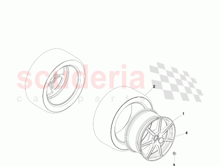 Photo of ROUE ARRI RE 7 RAYONS BG33 9965G…