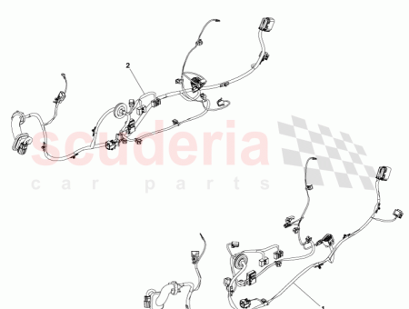 Photo of HARNAIS PORTE PASSAGERS CONDUITE DROITE AY93 14630…