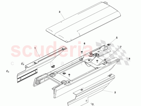 Photo of PANNEAU ASSY CONSOLE ARRI RE…