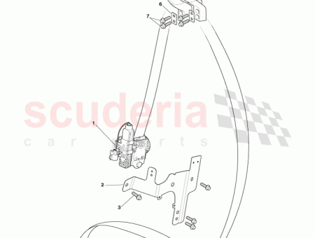 Photo of PLAQUE SUPPORT D ANCRAGE DE CEINTURE DE S…