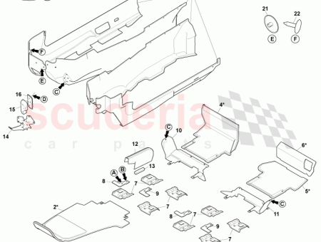 Photo of ENSEMBLE TAPIS LAT RAL CONDUITE DROITE…