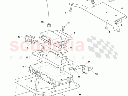 Photo of PLAQUE DE COUVERCLE DE COFFRE ANTENNE…