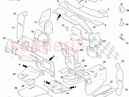 Photo of NVH IP LOWER RHS CONDUITE DROITE…