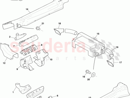 Photo of BOUCLIER THERMIQUE COLLECTEUR D CHAPPEMENT C T GAUCHE…