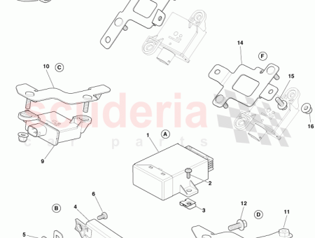 Photo of SUPPORT DE G CHETTE LF AVANT C T…