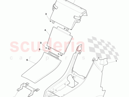 Photo of PANNEAU ASSY CONSOLE ARRI RE AD33 045E24…