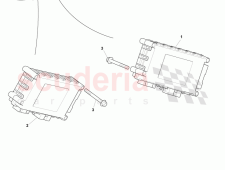 Photo of MODULE DE COMMANDE LECTRONIQUE DE PORTE 7G43 13C791…