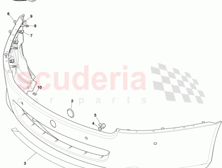 Photo of CVR ASSEMBLY FRONT BMPR PD AD43 17D957…