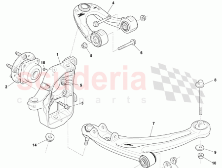 Photo of SUSPENSION AVANT BRAS INF RIEUR DH 8G33 3A052…