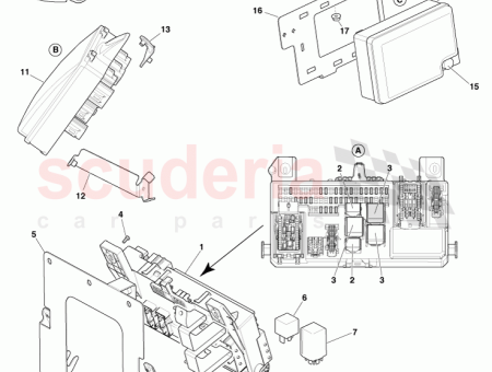 Photo of SUPPORT SUP RIEUR DE LA BO TE FUSIBLES…