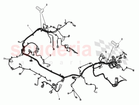 Photo of FAISCEAU DE C BLES AVANT CONDUITE DROITE BD23…