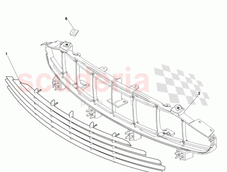 Photo of ENSEMBLE CALANDRE AVANT SUP RIEURE SUPPORT DE L…