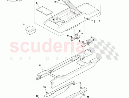Photo of CONSOLE CENTRALE AVEC RANGEMENT 9G33 C045C76…
