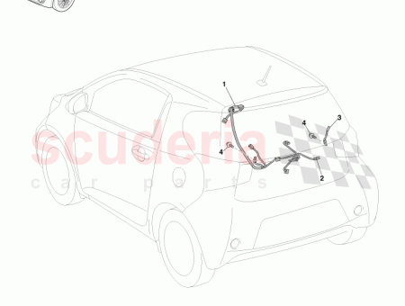 Photo of HARNAIS PORTE ARRI RE NO 1 CONDUITE DROITE…