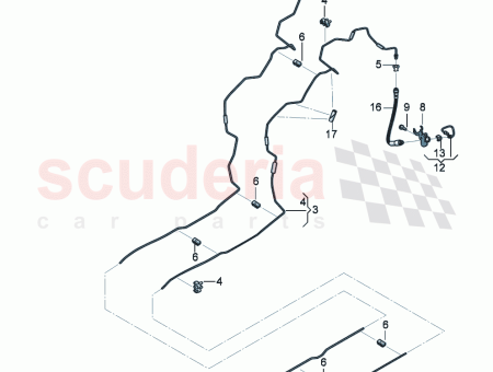 Photo of brake pipe hose from brake hose to brake…