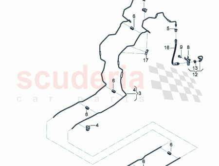 Photo of SUPPORT POUR LE TUYAU DE FREIN…