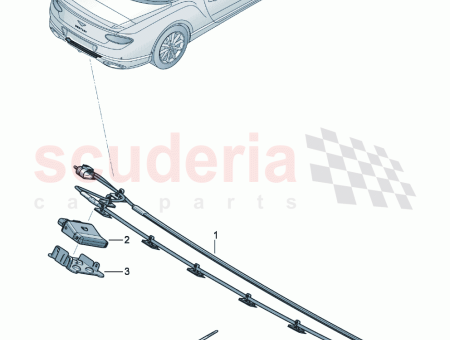 Photo of SUPPORT POUR CAPTEUR D OUVERTURE LECTRIQUE DU HAYON…