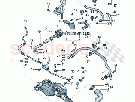 Photo of Bracket for additional coolant pump D 09 10…