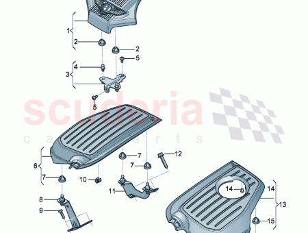 Photo of SUPPORT POUR COUVERCLE DE MOTEUR…