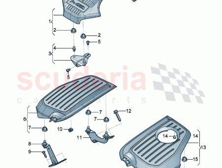 Photo of SUPPORT POUR COUVERCLE DE MOTEUR…
