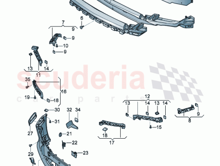 Photo of Mounting bracket Crash sensor for pedestrian protection…