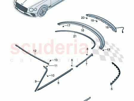 Photo of BANDE DE GARNITURE POUR PARE BRISE…